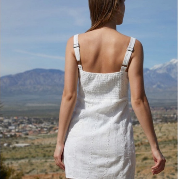 Lottie Moss Snap Front Eyelet Dress - Picture 3 of 3